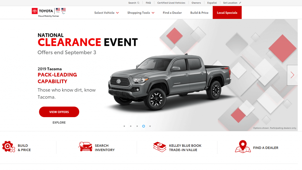 海外で評価されている製造業のグローバルサイト10選_日本企業編_toyota