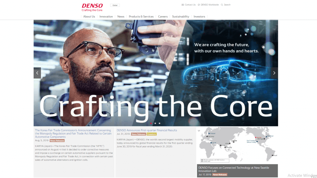 海外で評価されている製造業のグローバルサイト10選_日本企業編_denso