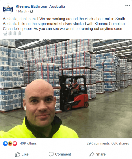 kleenex Bathroom Australia