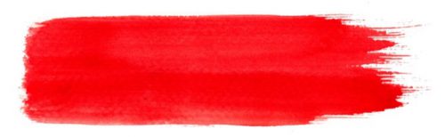赤ーブラシストローク