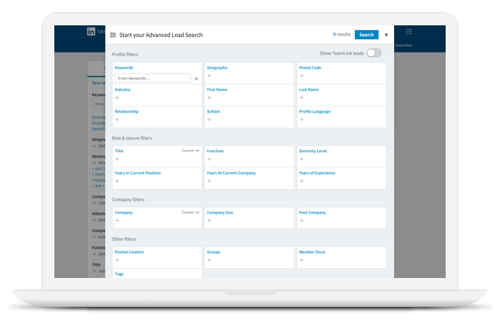 LinkedInツール-sales navigater