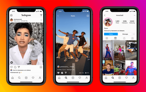 インスタグラム「リール」の作成方法