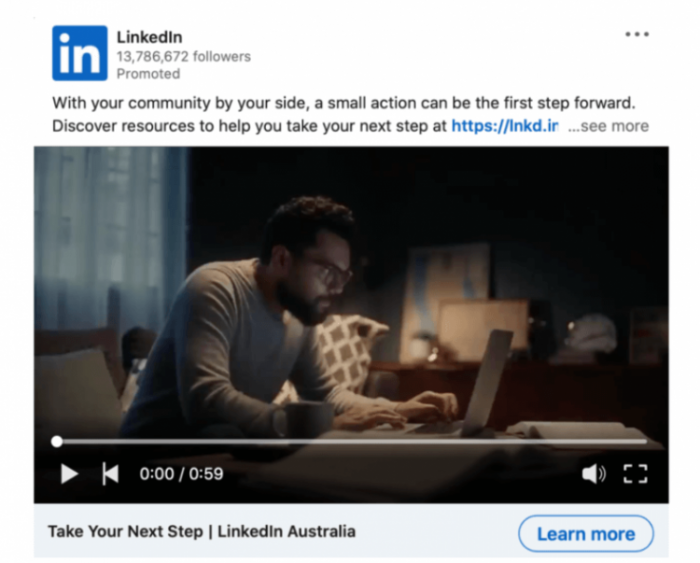 LinkedInのLinkedIn広告