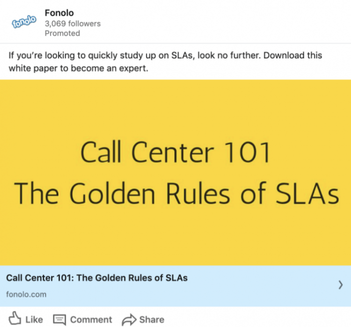 FonoloのLinkedIn広告
