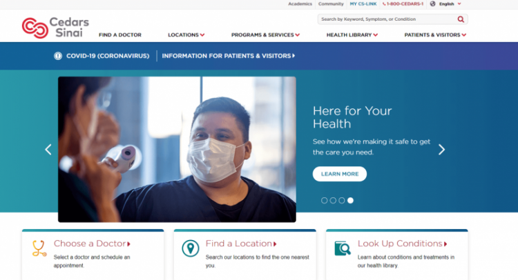 Website_Cedars Sinai