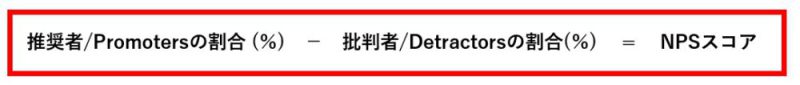NPSの計算方法