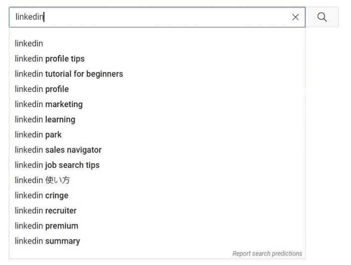 YouTube検索結果「LinkedIn」