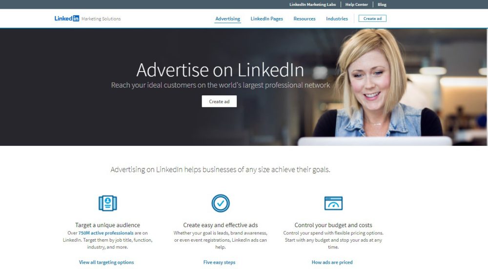 LinkedIn ads