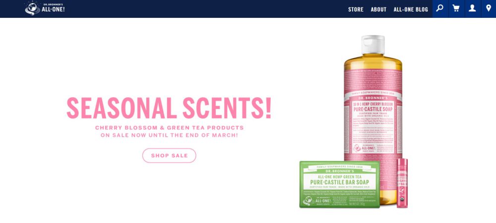 Drブロナー ウェブサイト