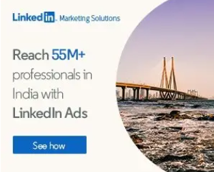 LinkedIn display ad