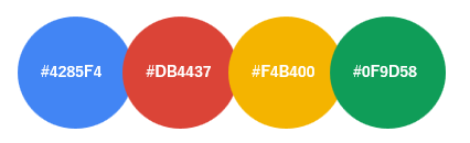 Google brand colors 1