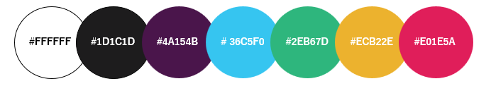 Slack brand colors1