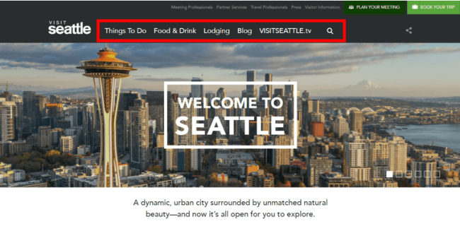 visitseattle.org website