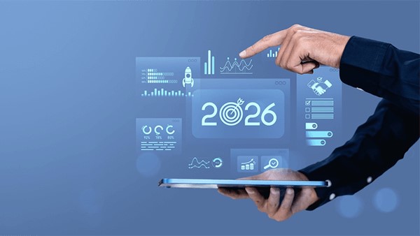 2026年の変化に備える注目すべきデジタルマーケティングトレンドーキービジュアル